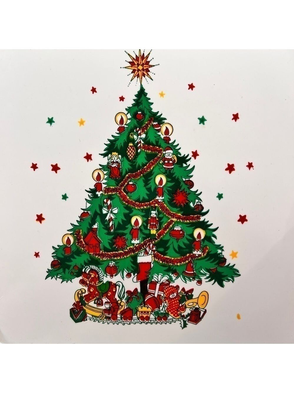Vintage Christmas Tree Tray Set - Picture 5 of 5